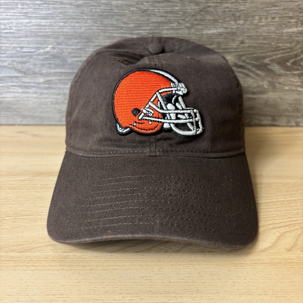 Cleveland Browns Hat Cap Strap Back Brown NFL Football Mens Team Apparel